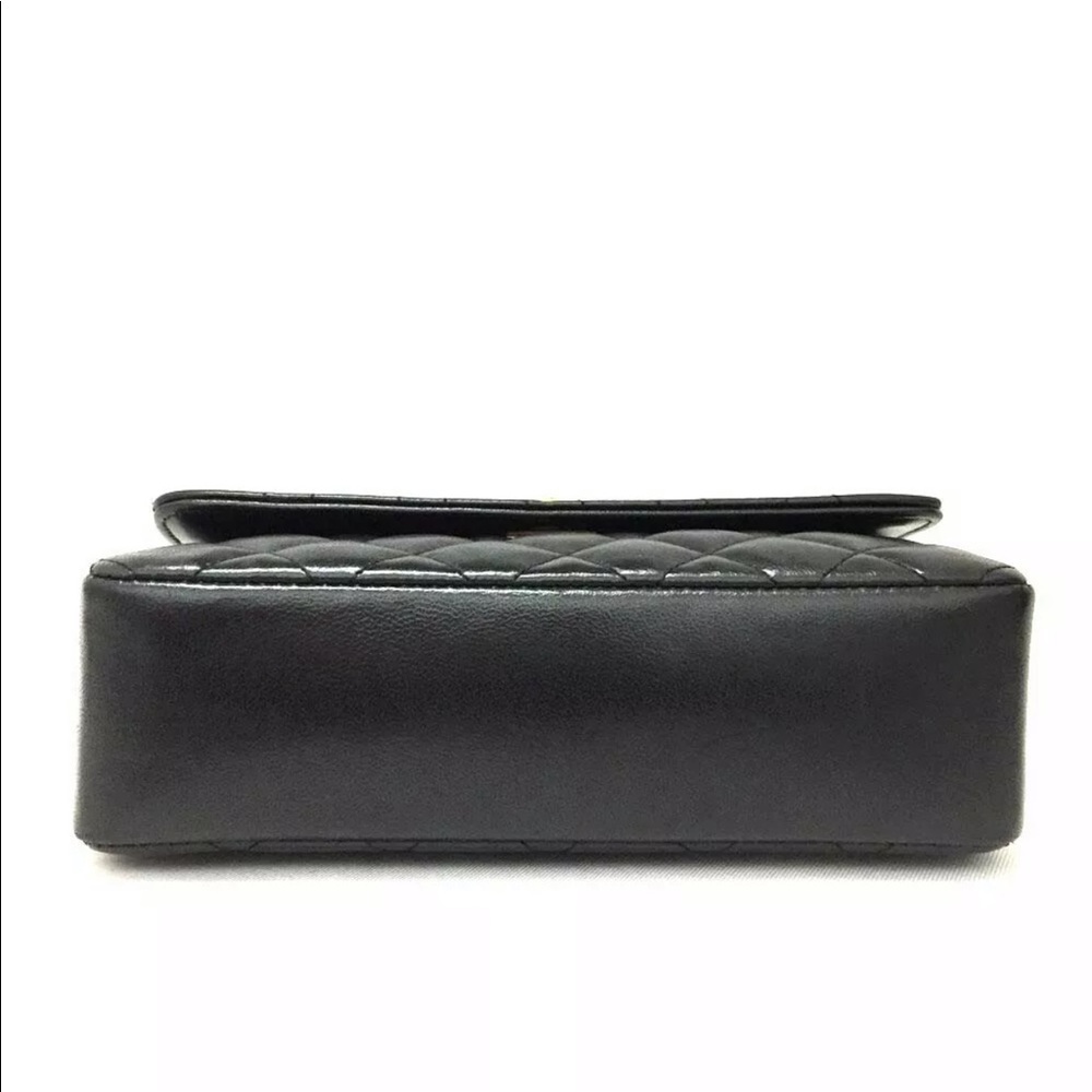 ❤️❤️❤️❤️🙏CHANEL Mini Classic Black/Gold Chain Flap Bag - Picture 6 of 11